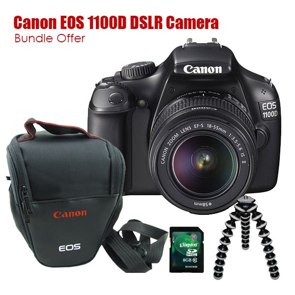 Canon EOS 1100D DSLR Camera Bundle Offer price in Pakistan, Canon in Pakistan at Symbios.PK